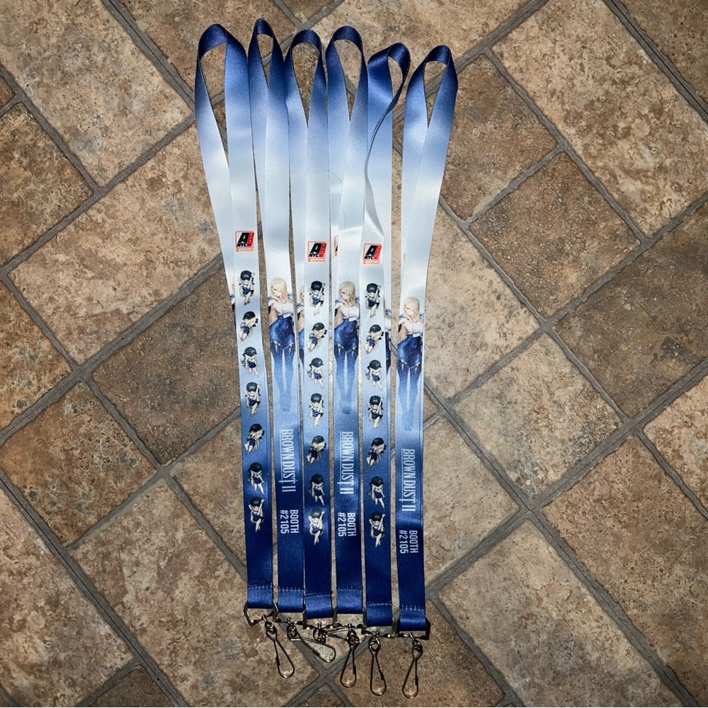 BROWN DUSK II ANIME NYC 2025 LANYARD 6x